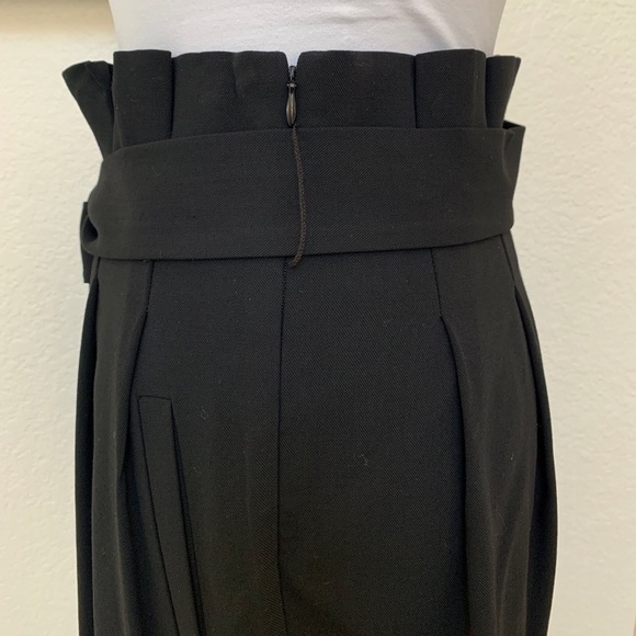 BCBGMAXAZRIA High Waist Wool Blend Skirt - Picture 6 of 8